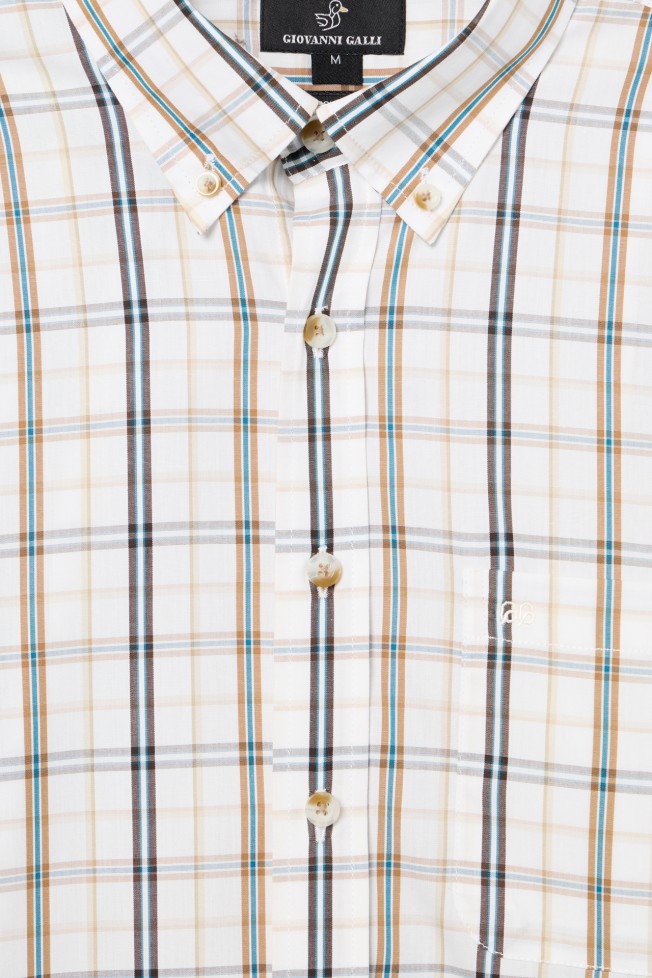 Camisa xadrez regular fit Camisa xadrez regular fit