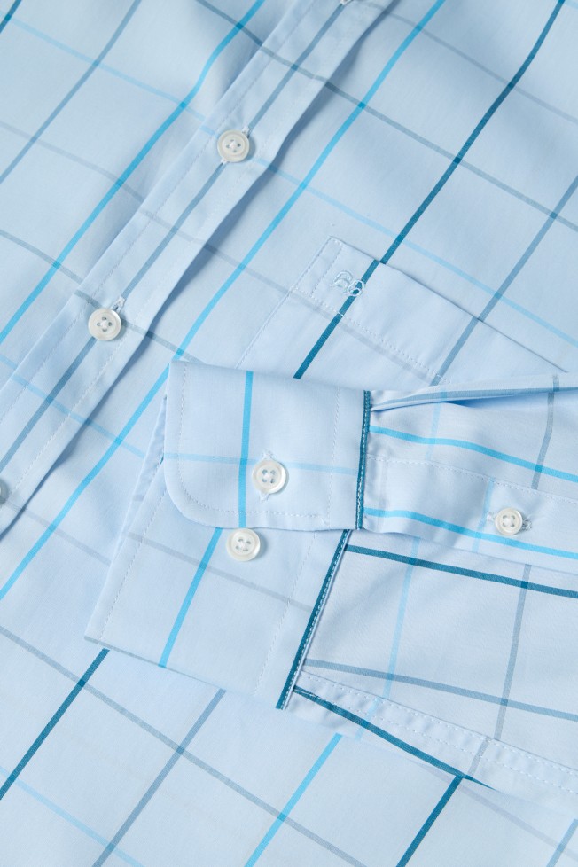 Camisa xadrez regular fit