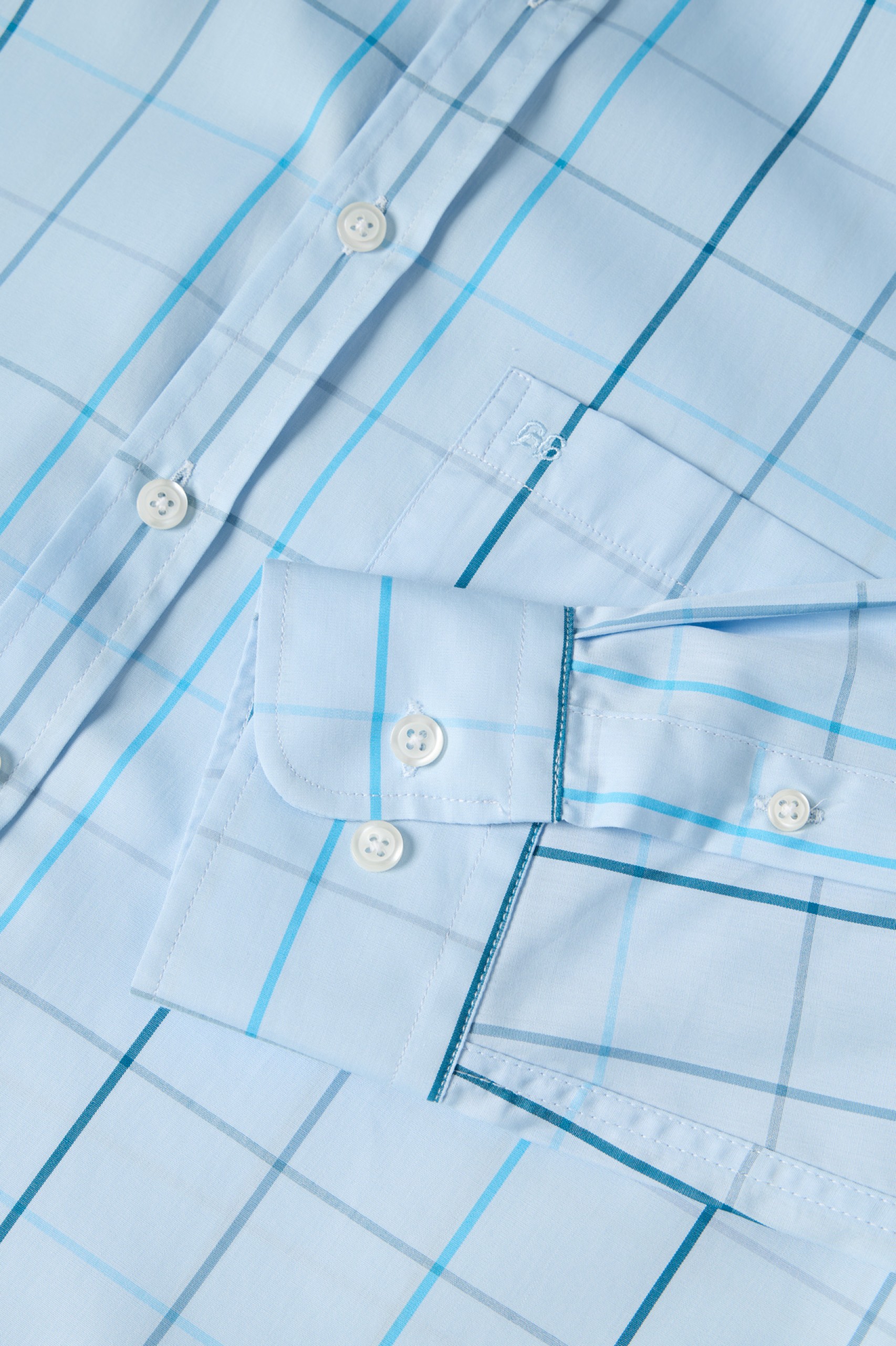 Camisa a cuadros regular fit