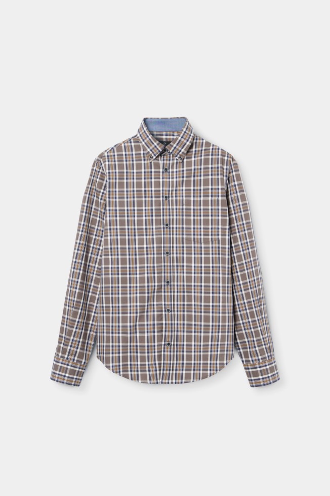 Camisa xadrez regular fit