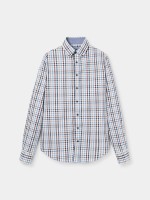 Camisa regular fit a cuadros