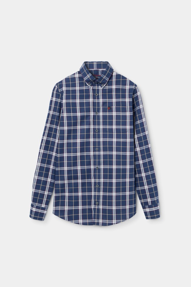 Camisa xadrez regular fit Camisa xadrez regular fit