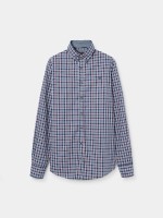 Camisa xadrez slim fit