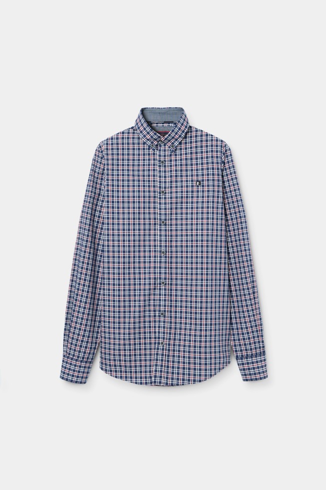 Camisa xadrez slim fit Camisa xadrez slim fit