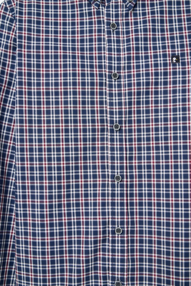 Camisa xadrez slim fit Camisa xadrez slim fit