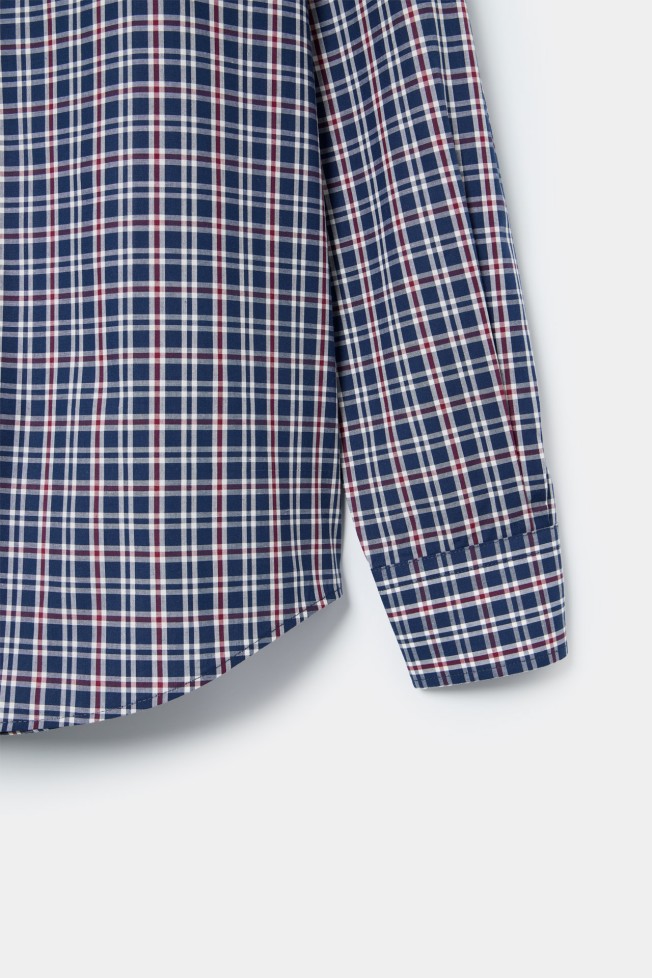 Camisa xadrez slim fit Camisa xadrez slim fit