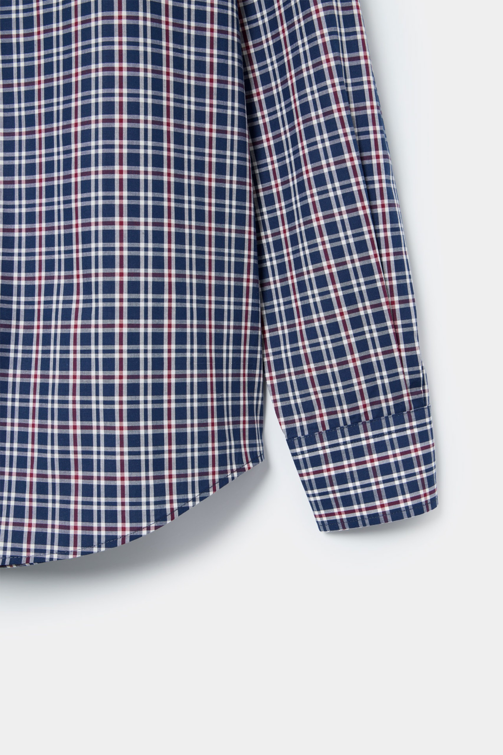 Camisa slim fit a cuadros