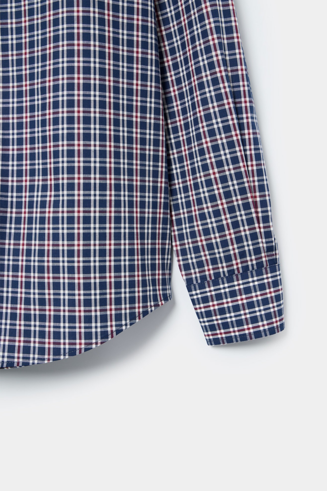 Camisa xadrez slim fit