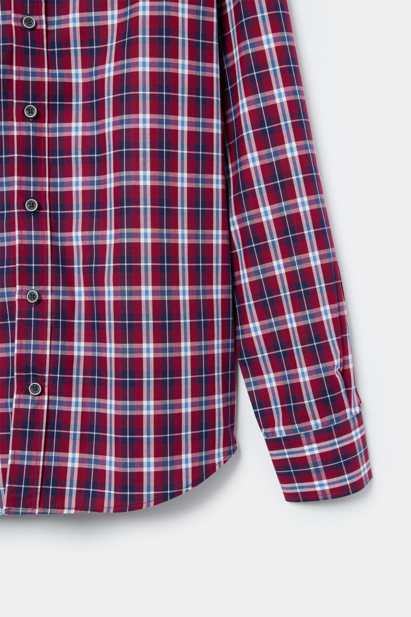 Camisa xadrez slim fit