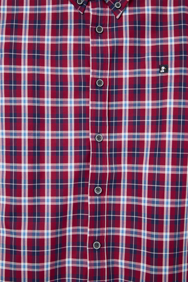 Camisa xadrez slim fit