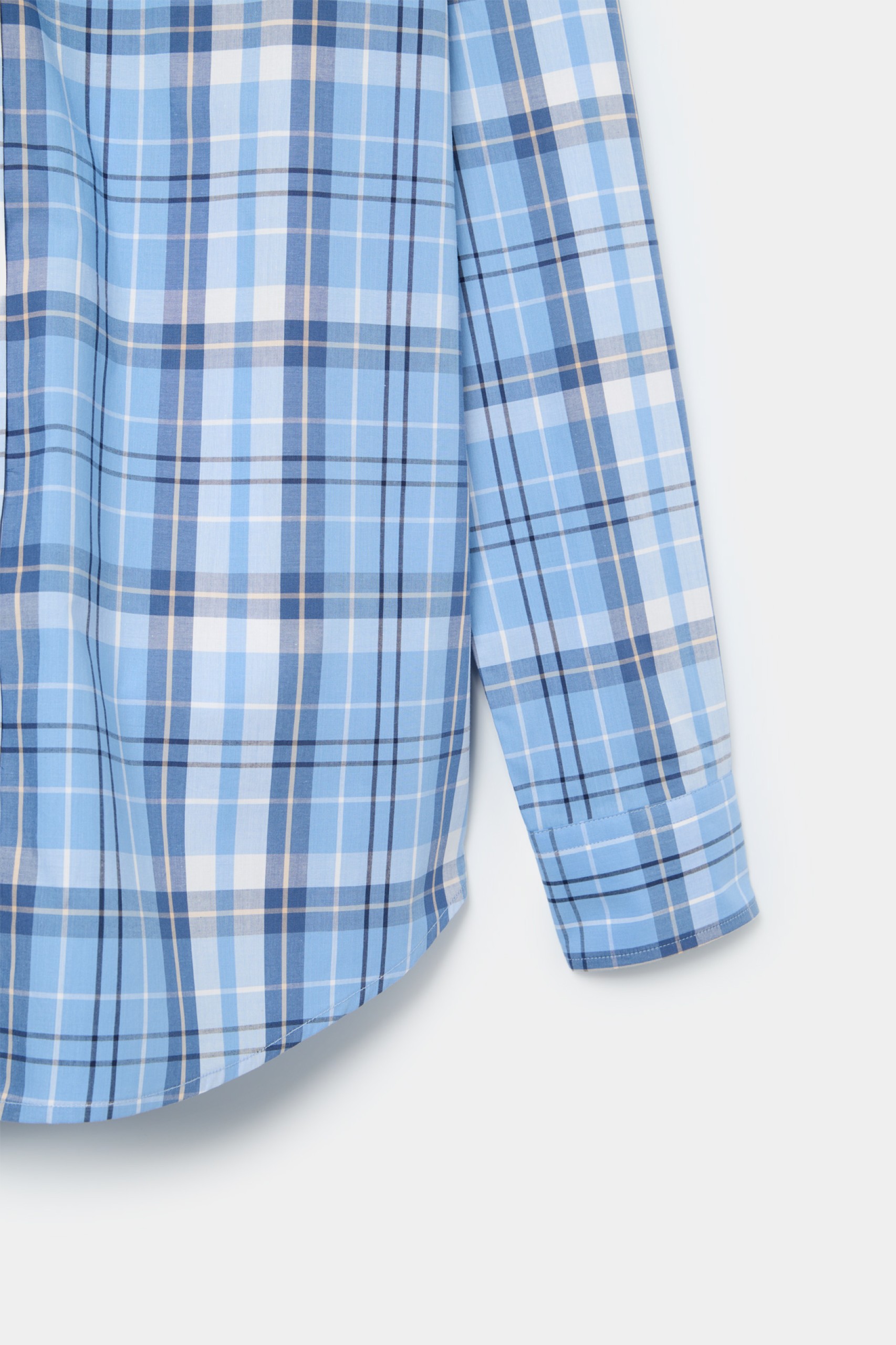 Camisa regular fit a cuadros