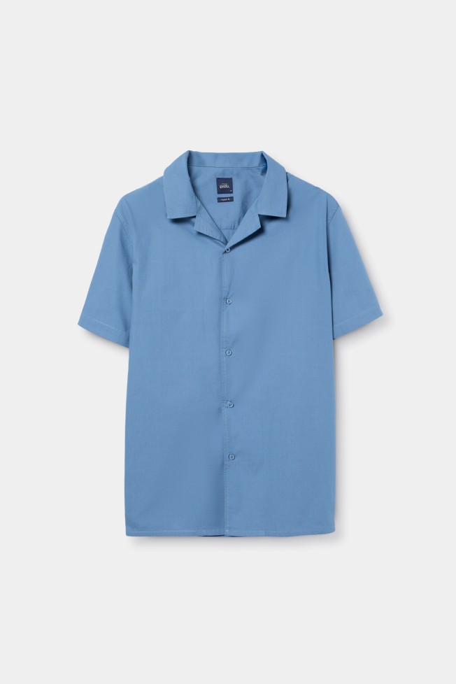 Camisa manga curta regular fit