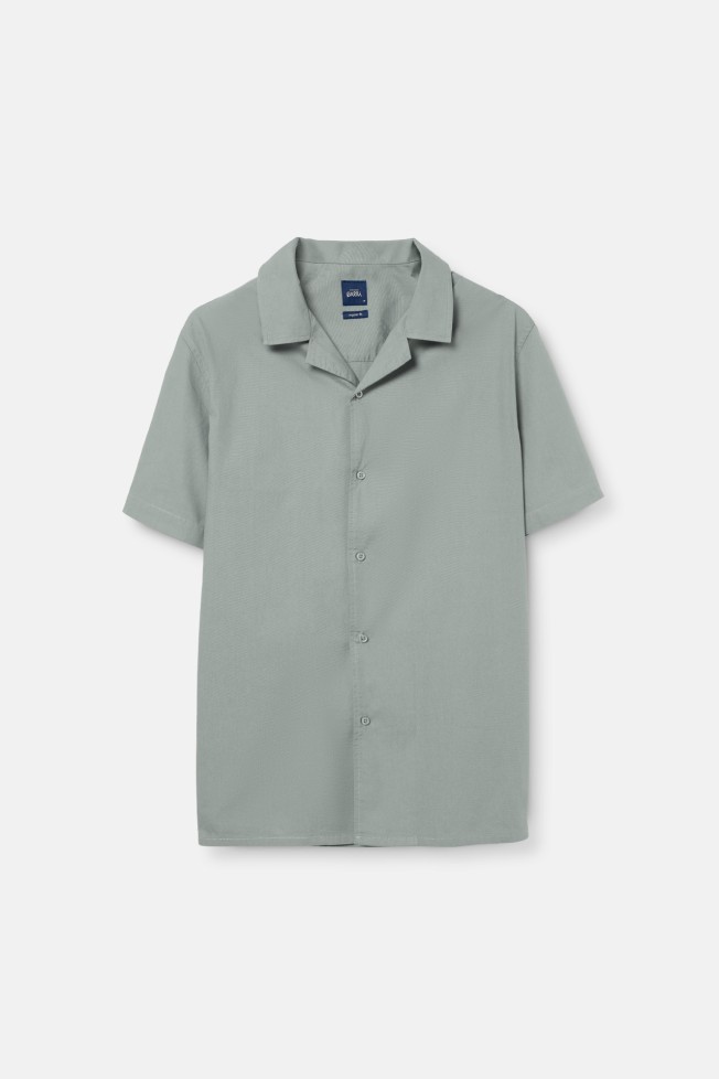 Camisa manga curta regular fit