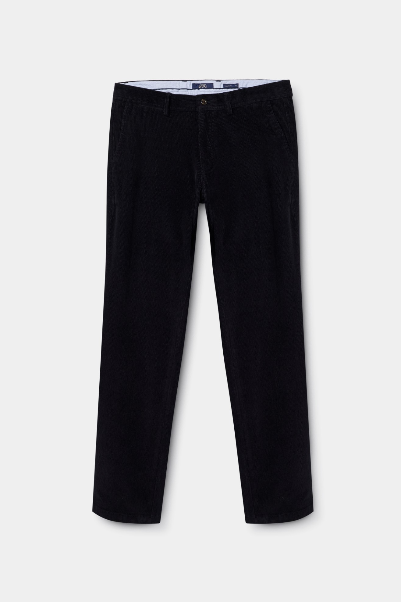 Pantalones chinos de corte regular en pana