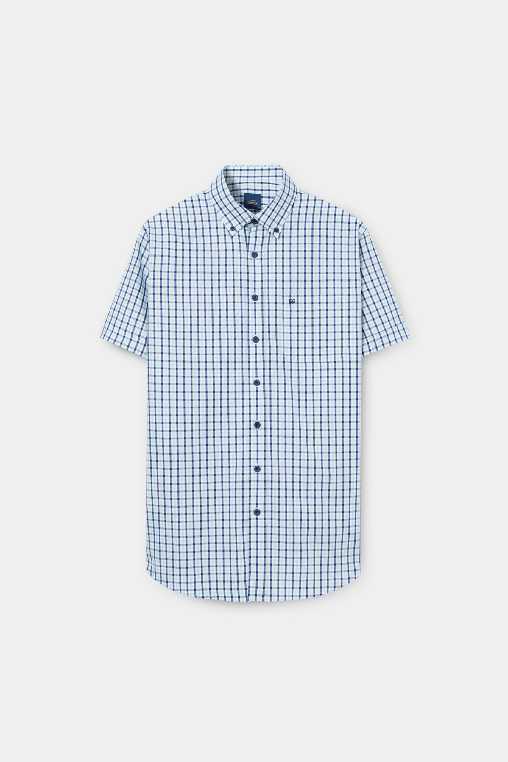 Camisa regular fit a cuadros