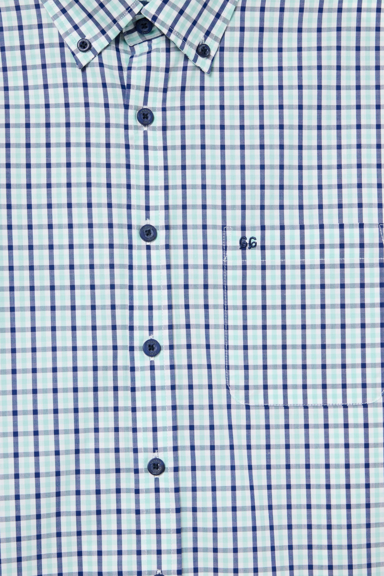 Camisa regular fit a cuadros