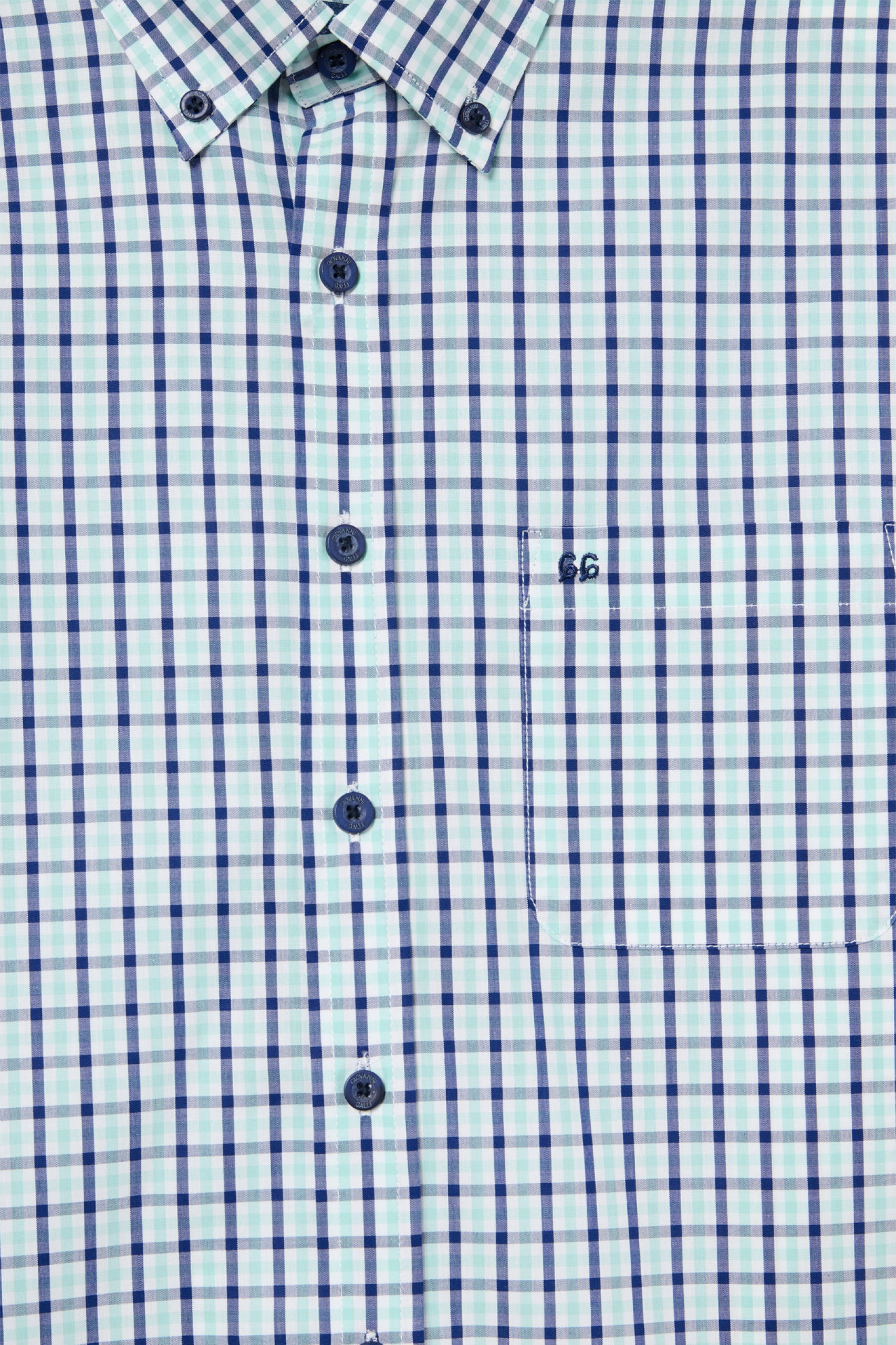 Camisa regular fit a cuadros