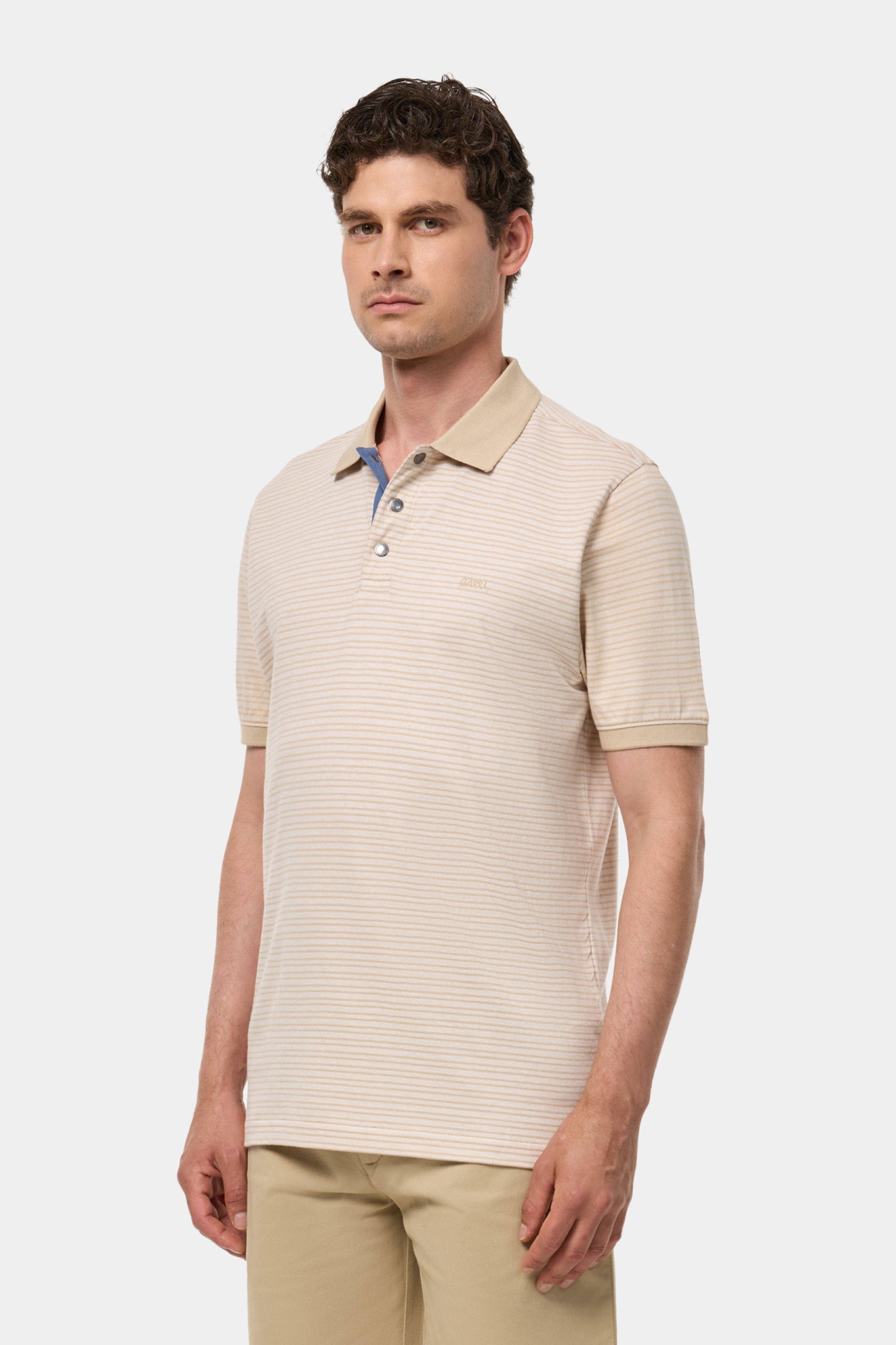 Polo de piqué de algodón