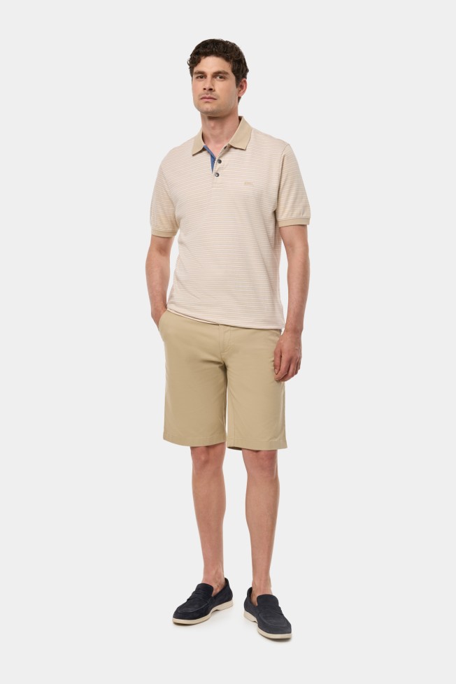 Polo piqué em algodão Polo piqué em algodão