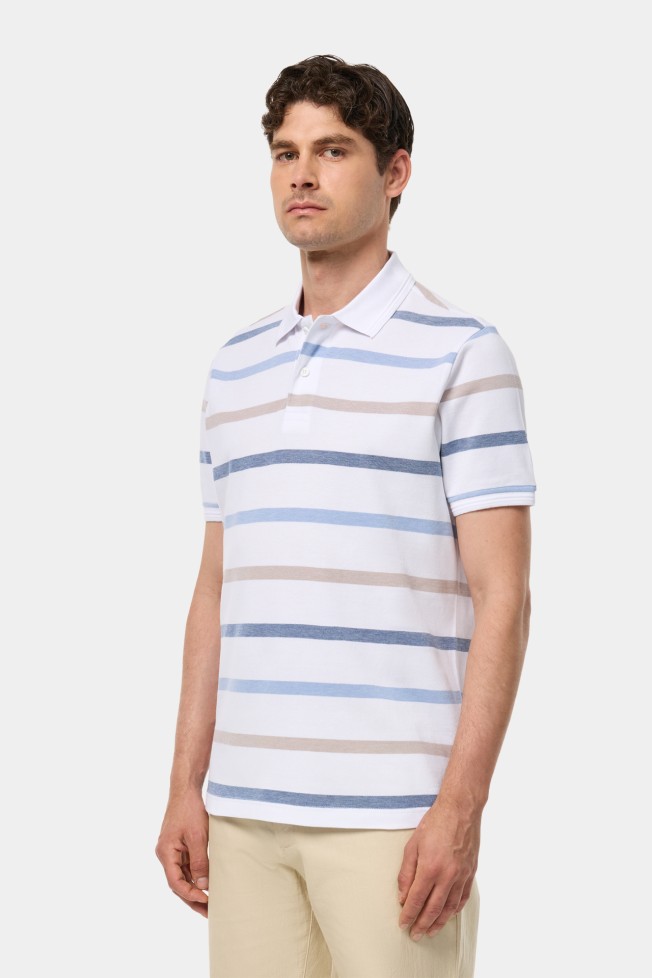 Polo às riscas Polo às riscas
