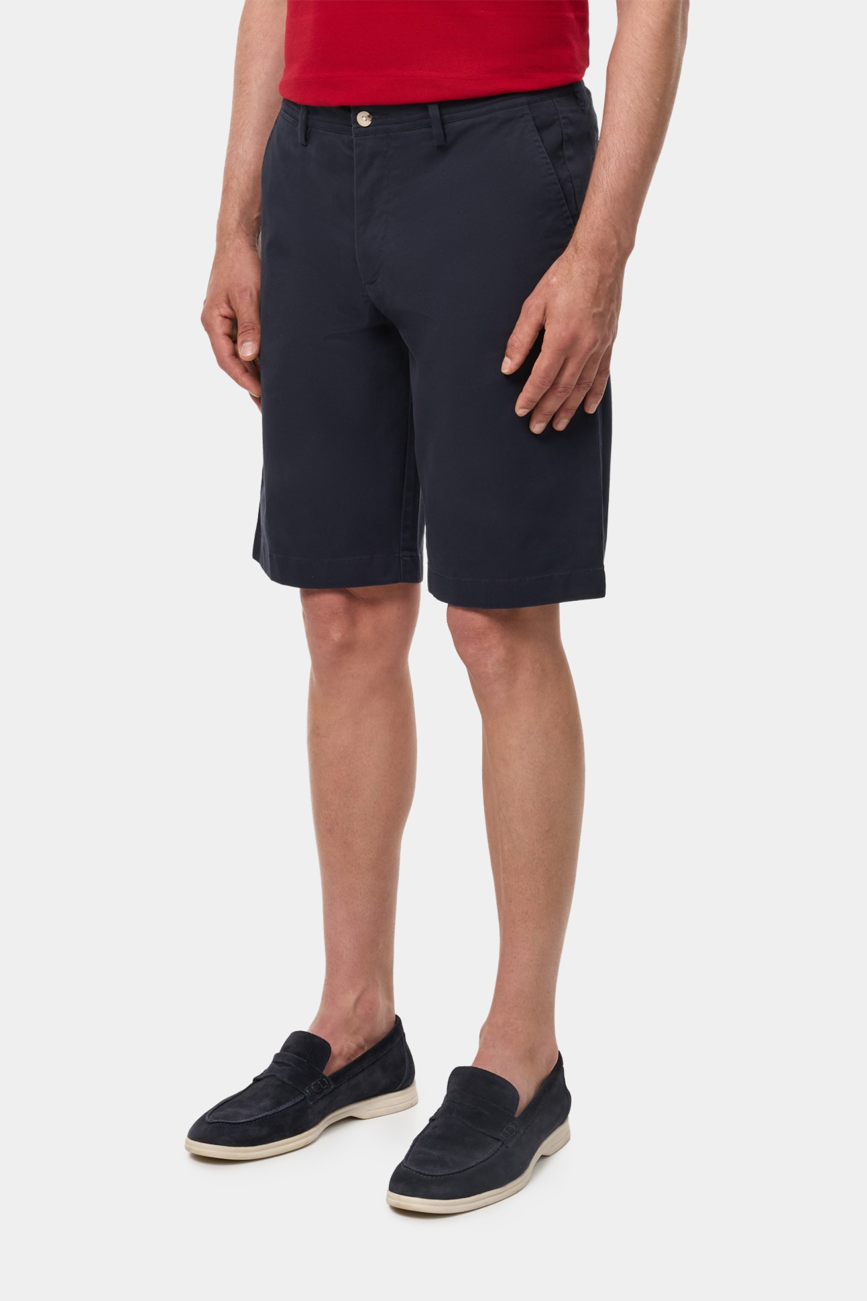 Pantalones cortos chinos regular fit