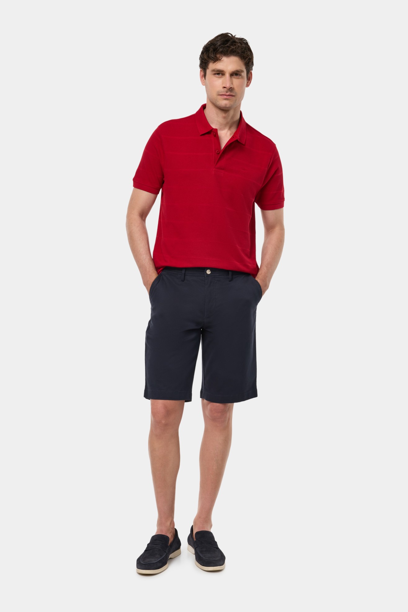 Pantalones cortos chinos regular fit