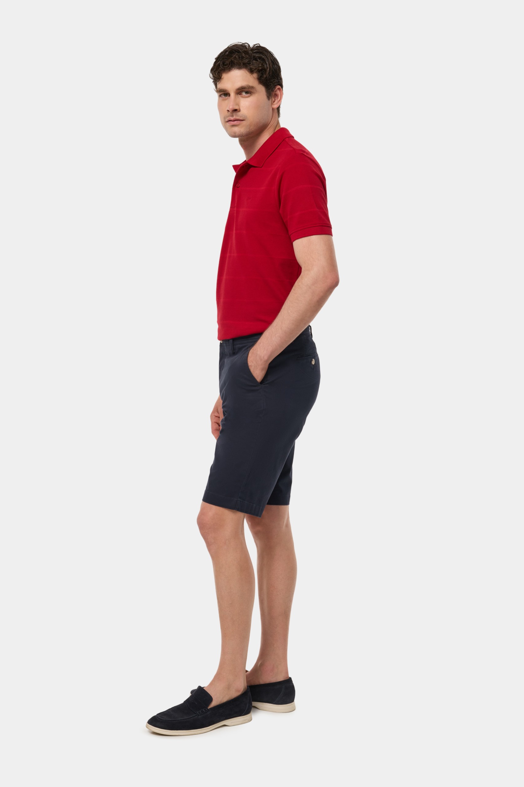 Pantalones cortos chinos regular fit