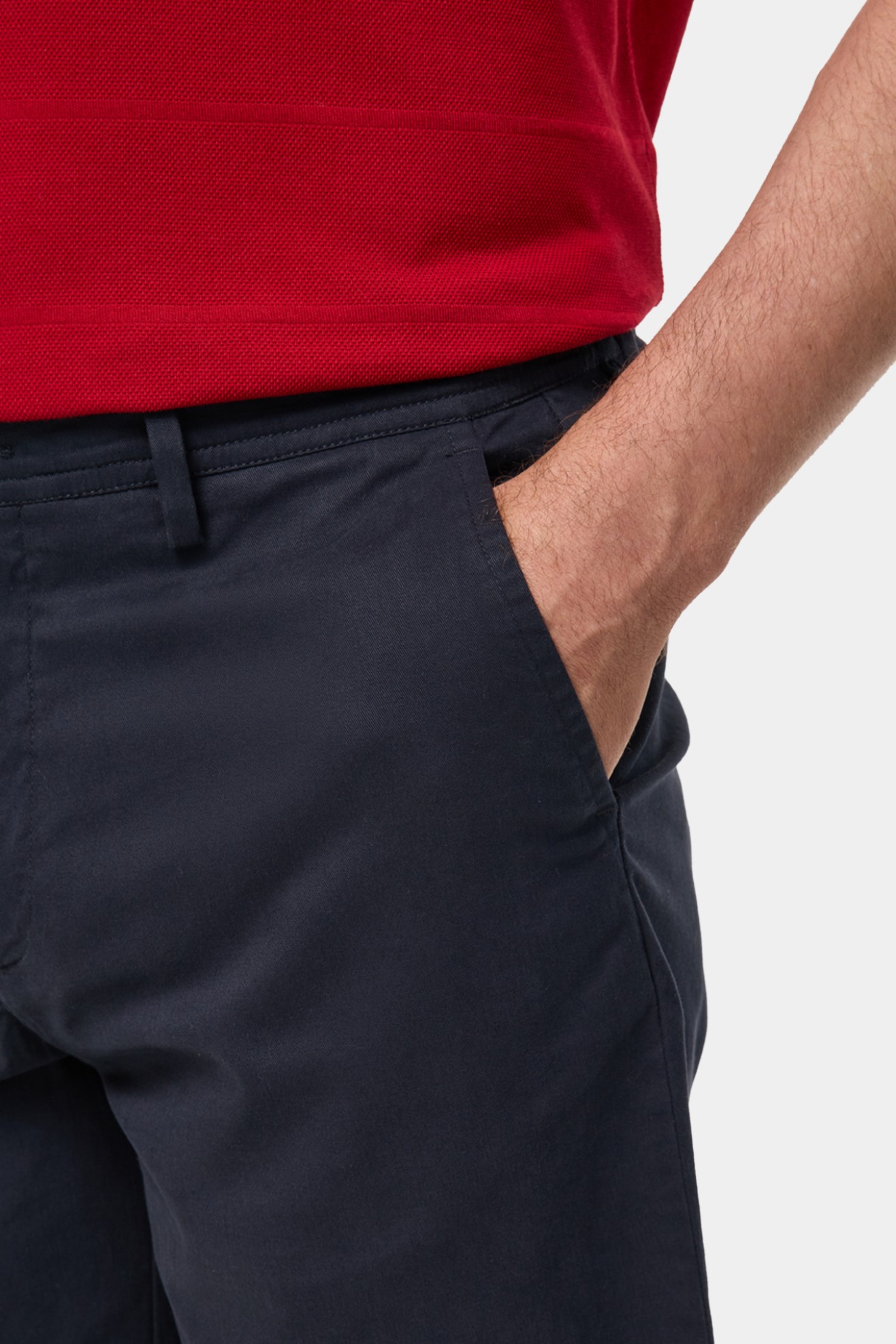 Pantalones cortos chinos regular fit
