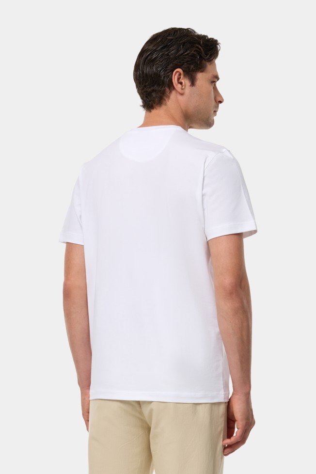 T-shirt em algodo premium