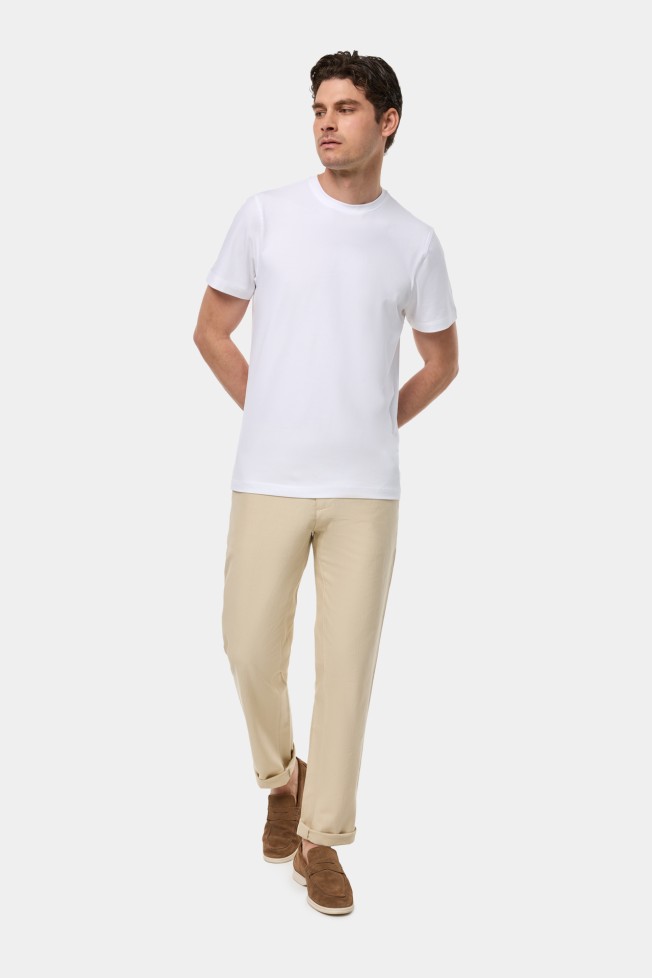 T-shirt em algodo premium