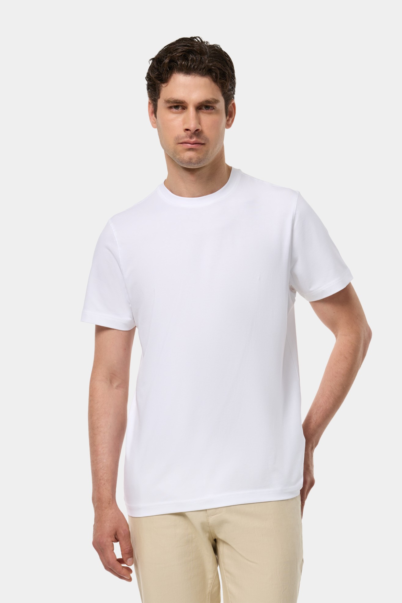 Camiseta de algodn premium