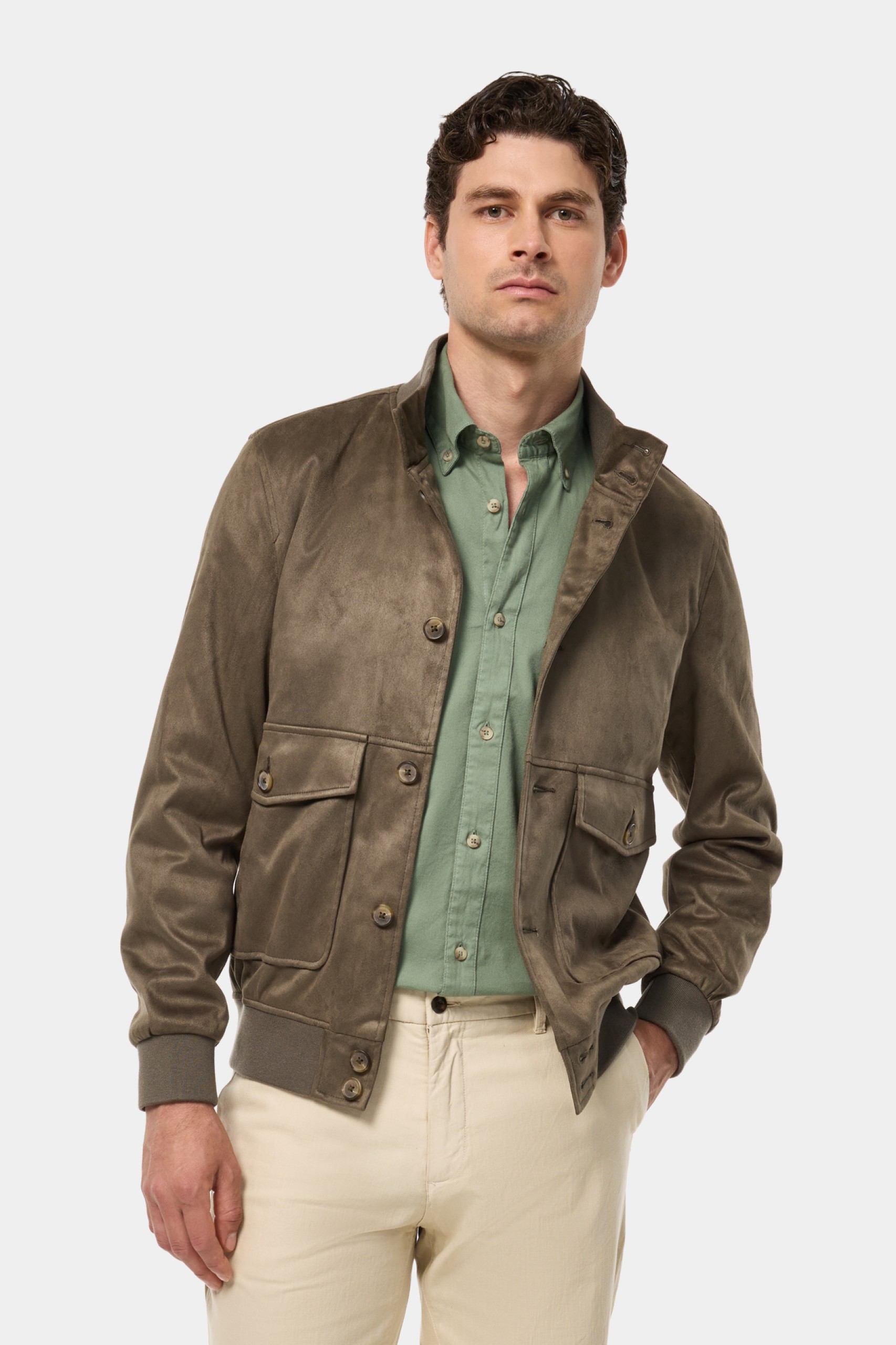 Chaqueta de corte regular