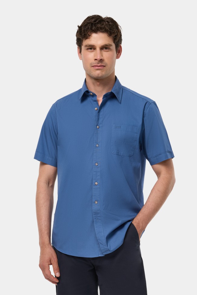 Camisa manga curta regular fit