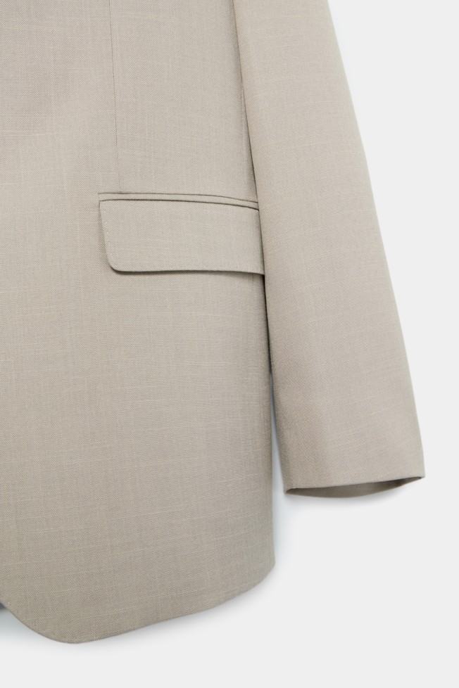 Blazer clássico regular fit Blazer clássico regular fit