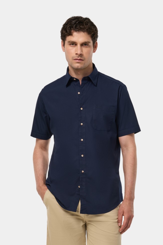 Camisa manga curta regular fit