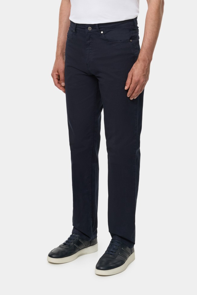 Pantaln de sarga regular fit