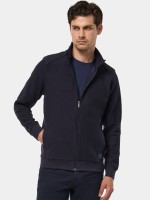 Casaco malha canelada