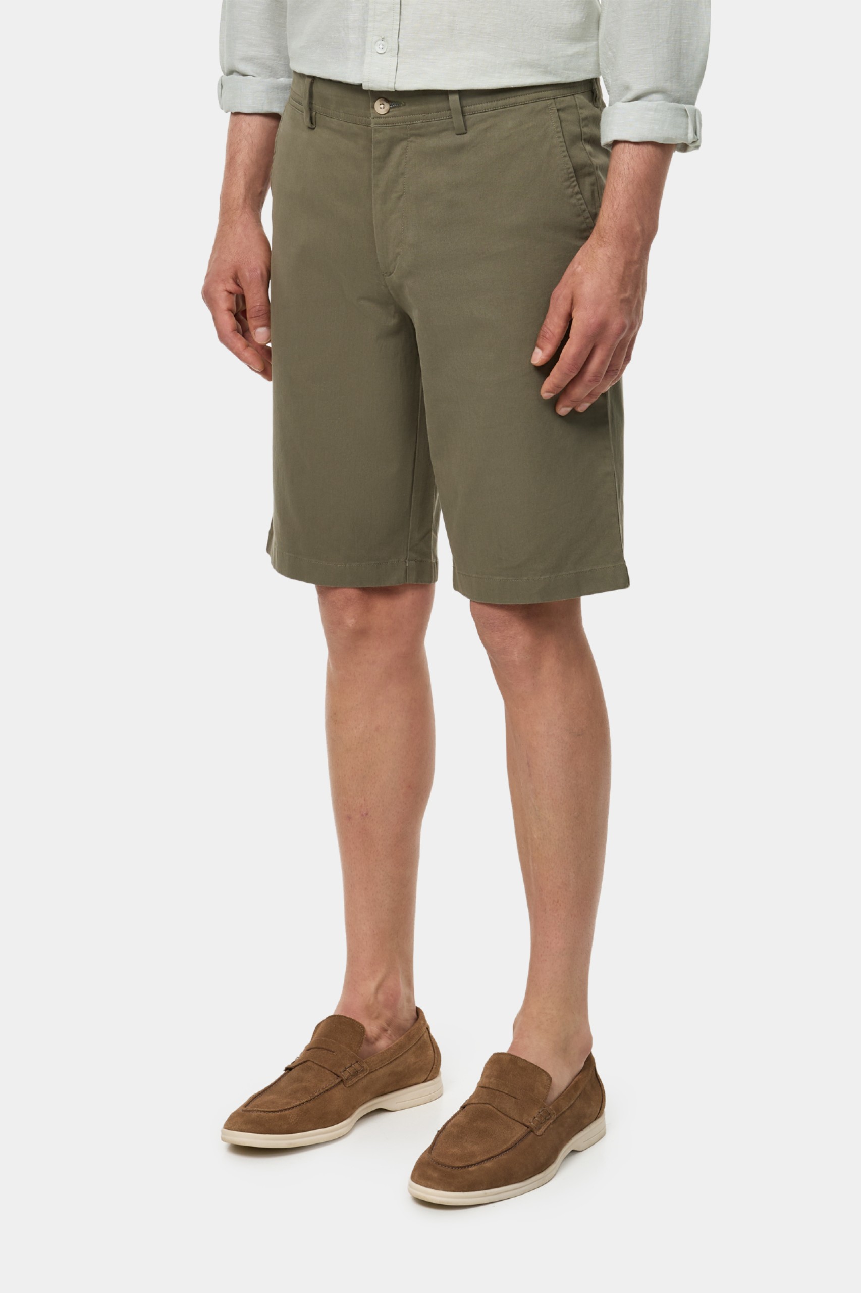 Pantalones cortos chinos regular fit