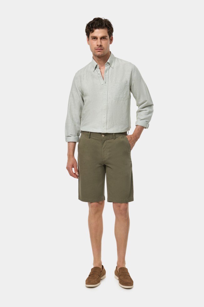 Cales bermuda chino regular fit