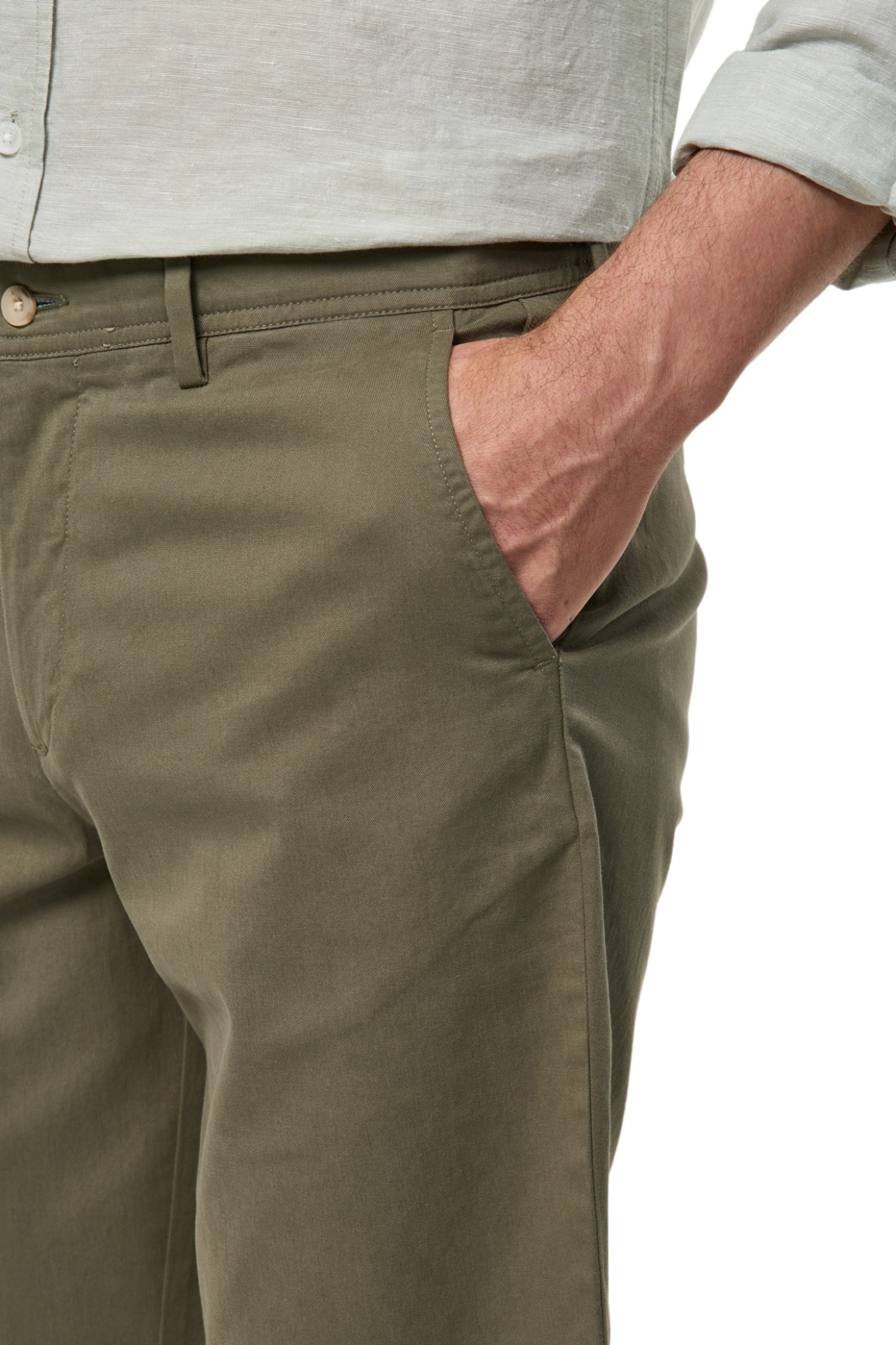 Pantalones cortos chinos regular fit
