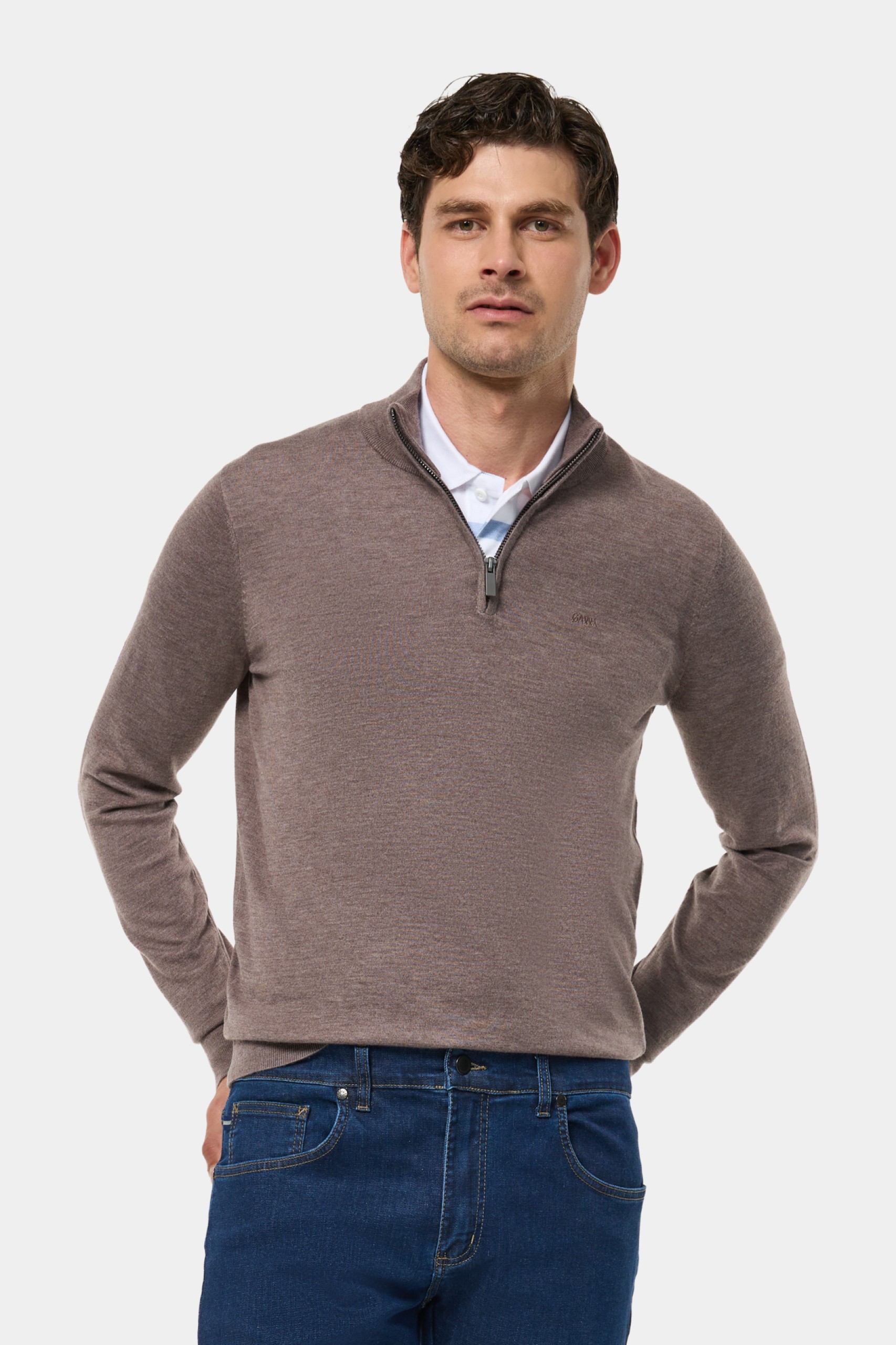 Jersey con cremallera