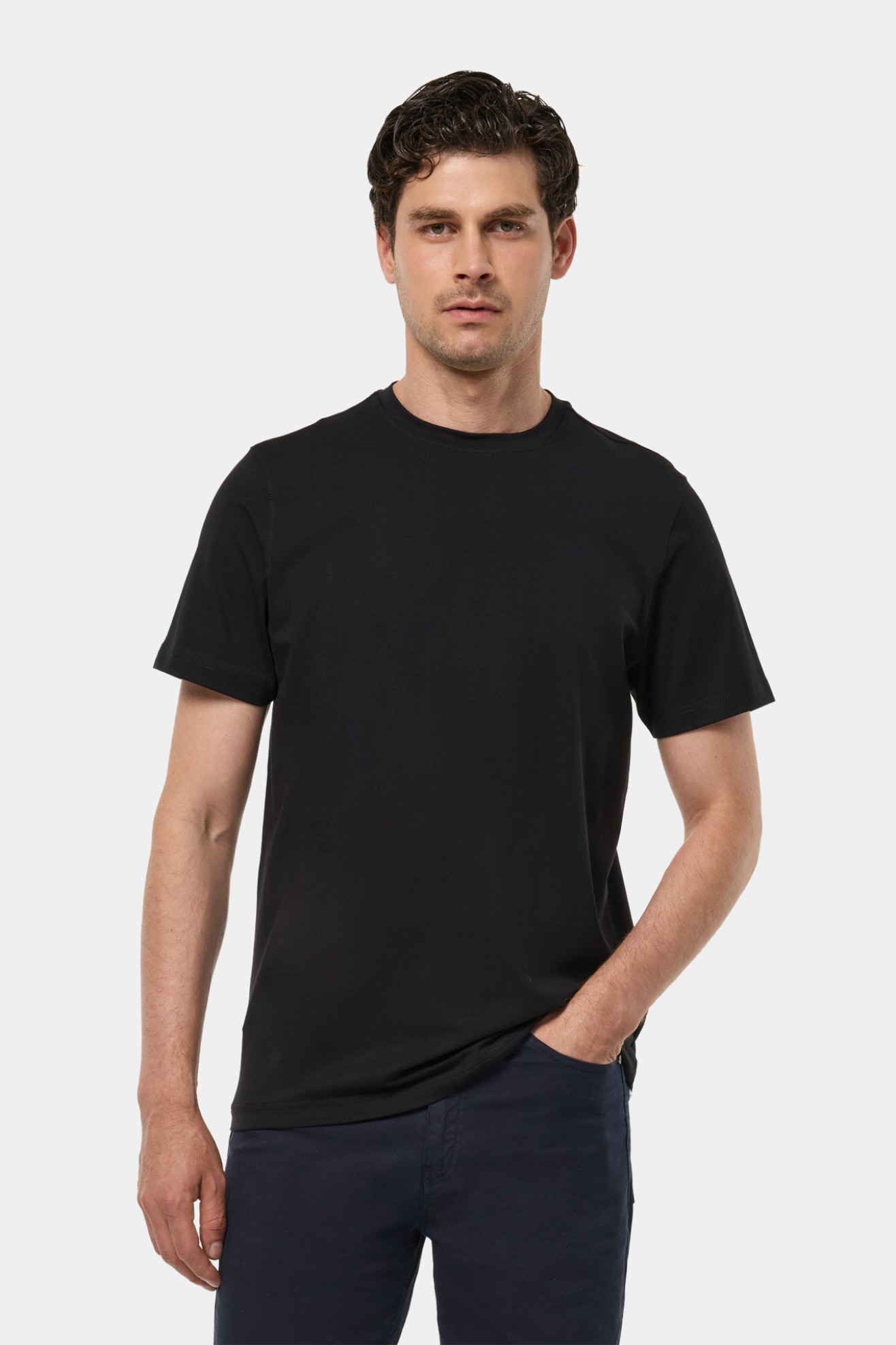 Camiseta de algodn premium
