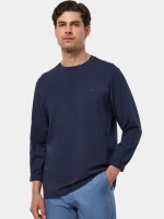 T-shirt manga comprida em algodo premium