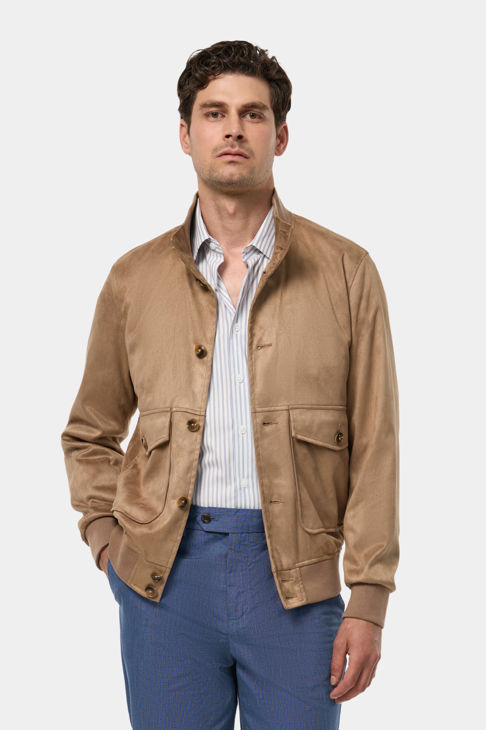 Chaqueta de corte regular