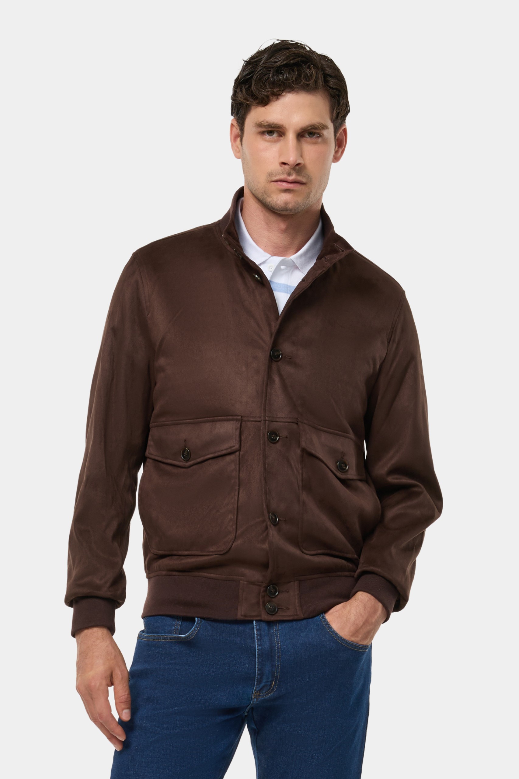 Chaqueta de corte regular