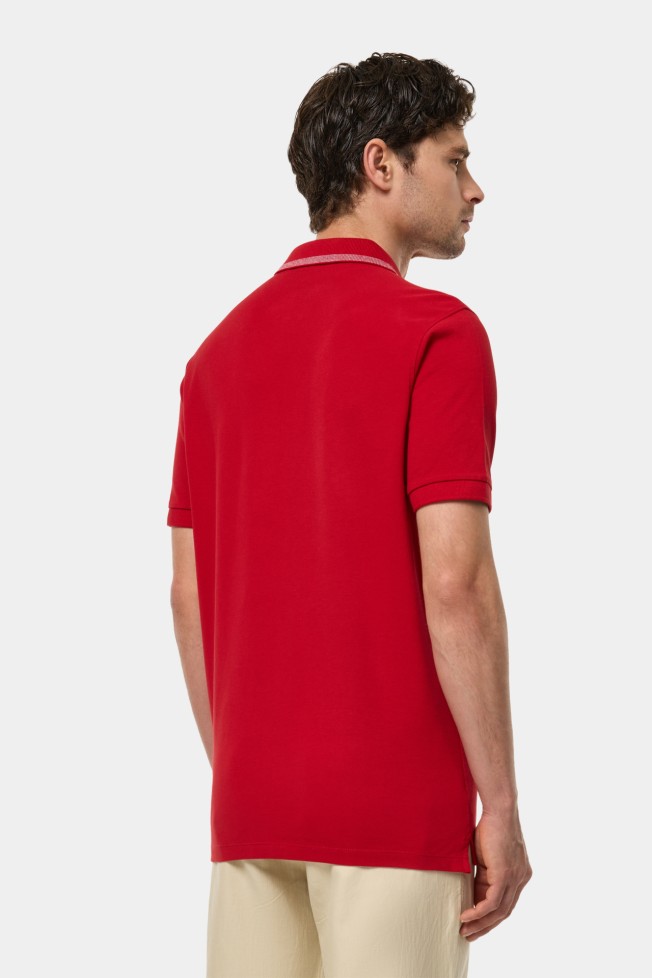 Polo piqué em algodão Polo piqué em algodão