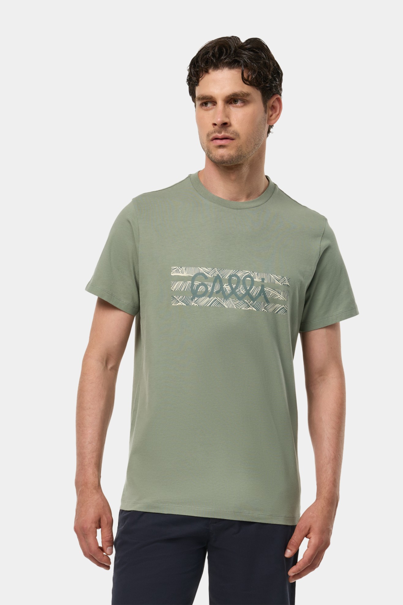 T-shirt em algodo