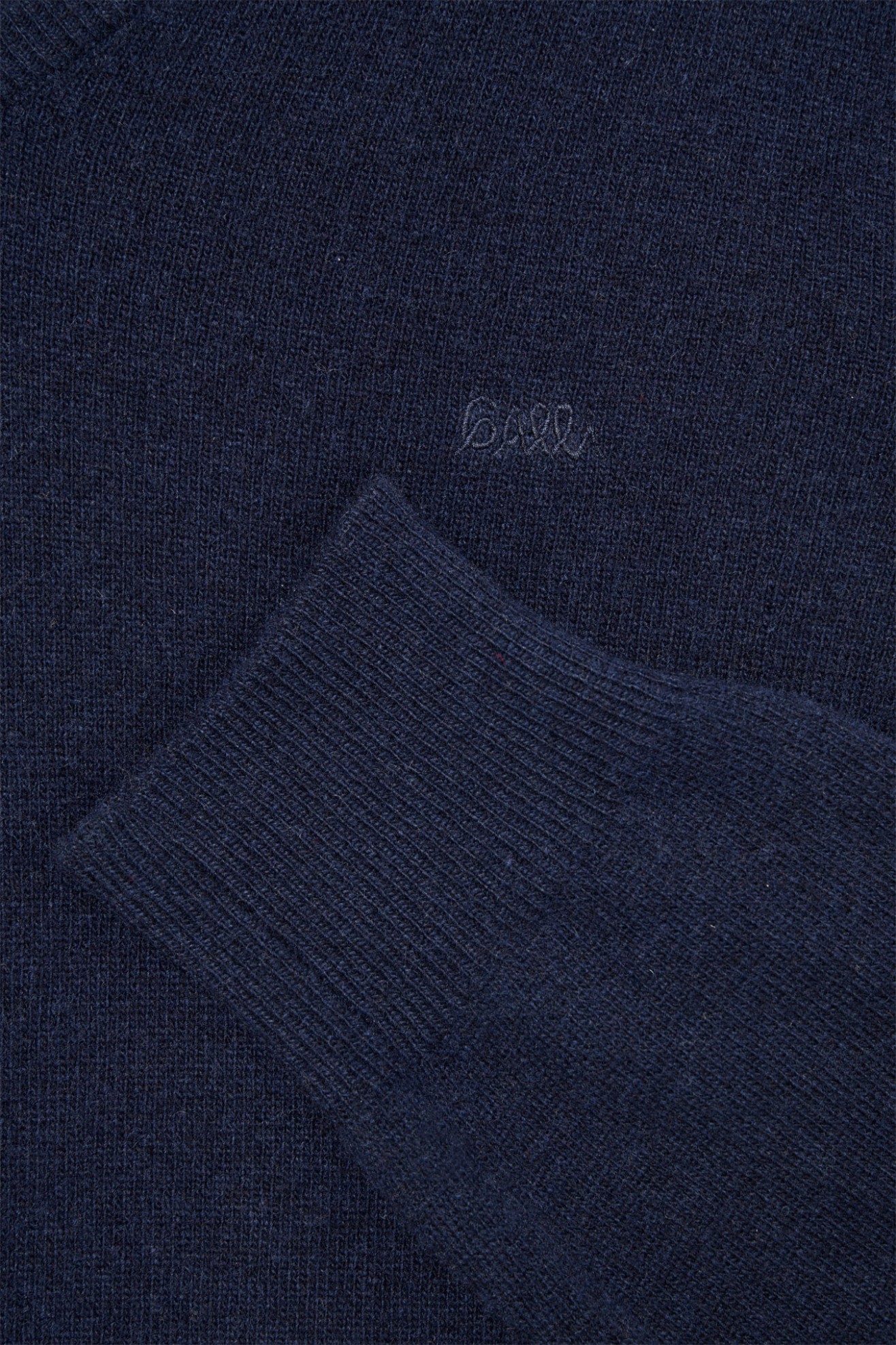 Camisola de malha em l