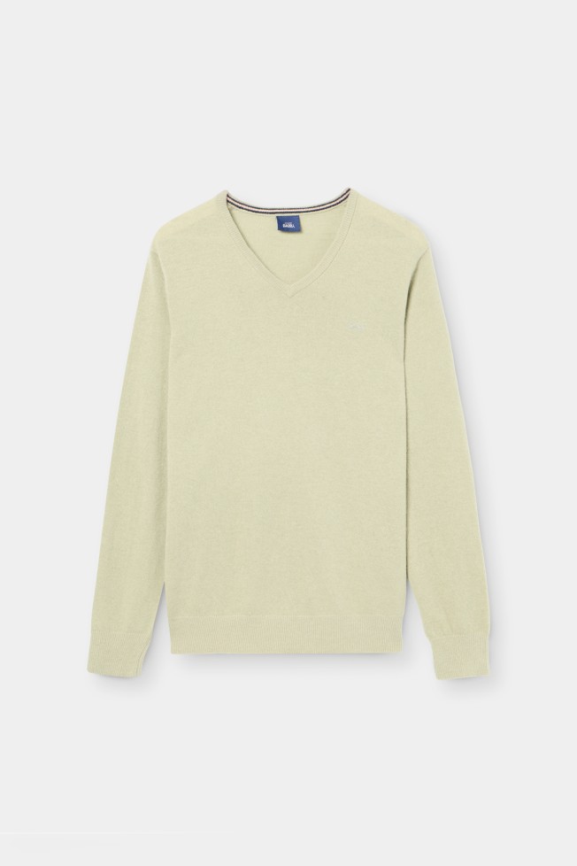 Jersey de punto de lana Jersey de punto de lana