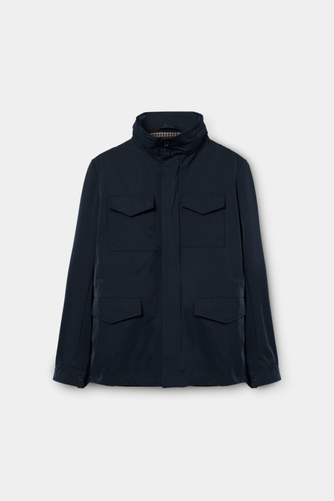 Bluso regular fit com fecho